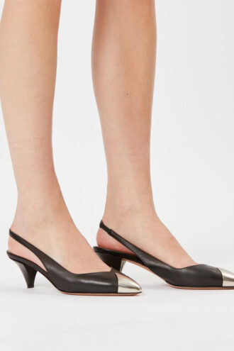 Elina glatte skinnpumps