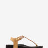 Enore broderte skinnsandaler