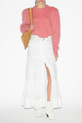 Esmee ensfarget mohairgenser