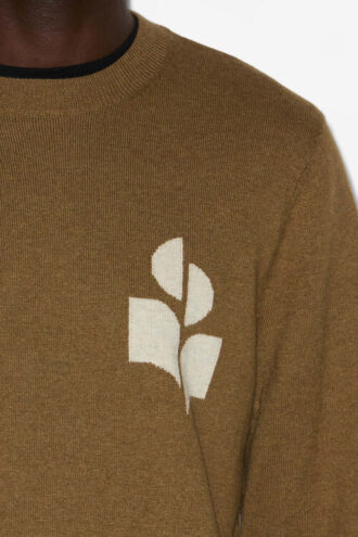 Evans bomulls- og ullgenser med logo