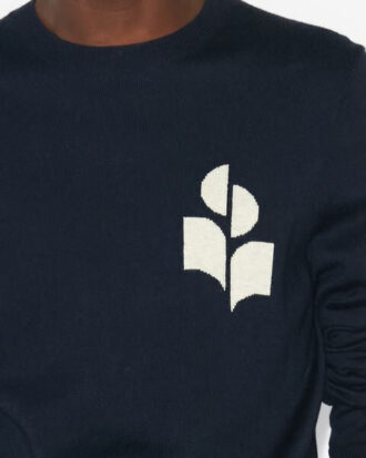 Evans bomulls- og ullgenser med logo