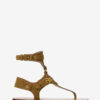 Eveen flate sandaler i semsket skinn Eveen flate sandaler i semsket skinn