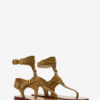 Eveen flate sandaler i semsket skinn Eveen flate sandaler i semsket skinn