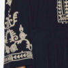 Feliana lang brodert kreppkjole