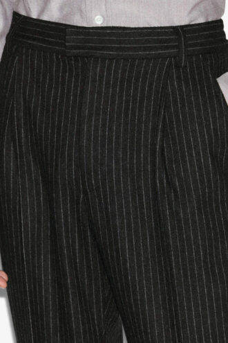 Flavien stripete dressbukser i ull