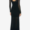 Florie Lace Patchwork Knit Dress Florie Lace Patchwork Knit Dress