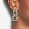 Funky ringøreringer med rhinestones Funky ringøreringer med rhinestones