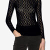 Gaelle langermet bluse i blonder Gaelle langermet bluse i blonder