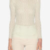 Gaelle langermet bluse i blonder Gaelle langermet bluse i blonder
