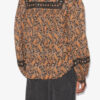 Gayle-bluse i bomullsvoile med trykk Gayle-bluse i bomullsvoile med trykk