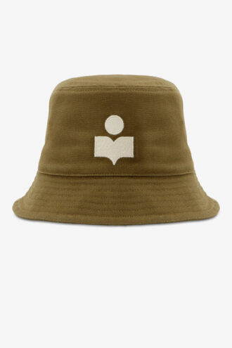 Haley brodert bøttehatt med logo Haley brodert bøttehatt med logo