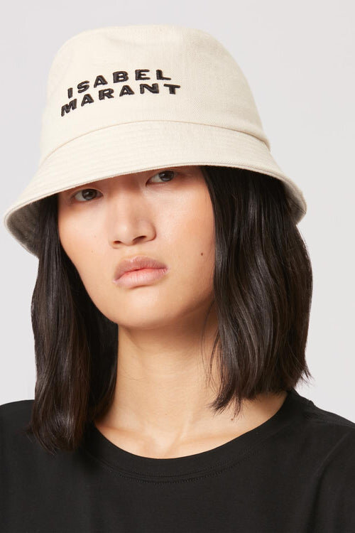 Haley brodert bøttehatt med logo Haley brodert bøttehatt med logo