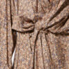 Harmony blomstret silkekjole i jacquard