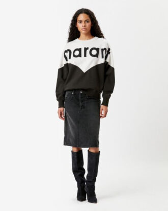Houston tofarget sweatshirt med logo Houston tofarget sweatshirt med logo