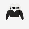 Houston tofarget sweatshirt med logo Houston tofarget sweatshirt med logo