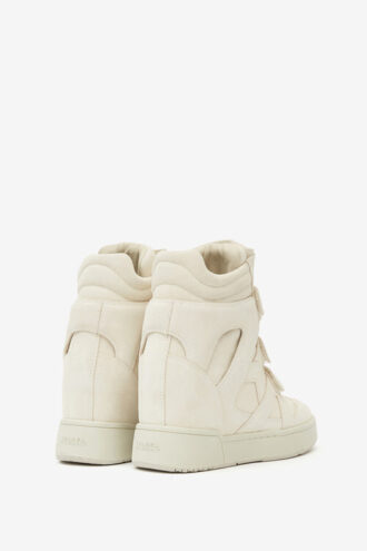 Im3 høye sneakers i skinn med kilehæl Im3 høye sneakers i skinn med kilehæl