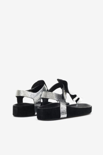 Isela flate skinnsandaler
