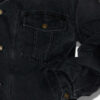 Jackson denim- og fuskepelsjakke