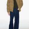Jameson Raw Denim-jeans med vid ben