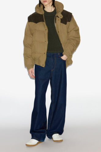 Jameson Raw Denim-jeans med vid ben