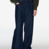 Jameson Raw Denim-jeans med vid ben