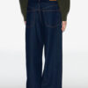 Jameson Raw Denim-jeans med vid ben