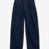 Jameson Raw Denim-jeans med vid ben