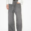 Janael høyhalset jeans med løs passform Janael høyhalset jeans med løs passform