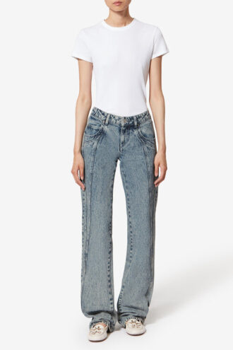 Jaylis vasket denim bootcut-jeans Jaylis vasket denim bootcut-jeans