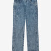 Jaylis vasket denim bootcut-jeans