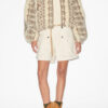 Jemmy Workwear-stil shorts i ensfarget bomull