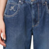 Jeyda Denimjeans med synlige sømmer