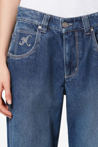 Jeyda Denimjeans med synlige sømmer Jeyda Denimjeans med synlige sømmer