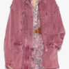 Joanna Workwear-jakke i ensfarget denim