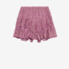 Jocadia shorts med volanger i trykt bomull Jocadia shorts med volanger i trykt bomull