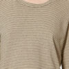 Kaaron Striped bomulls- og lin-T-skjorte