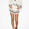 Kameya brodert topp i gasbind Kameya brodert topp i gasbind