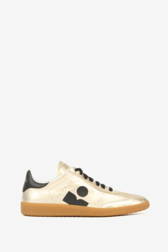 Kaycee lave sneakers i metallisk skinn