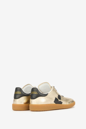 Kaycee lave sneakers i metallisk skinn