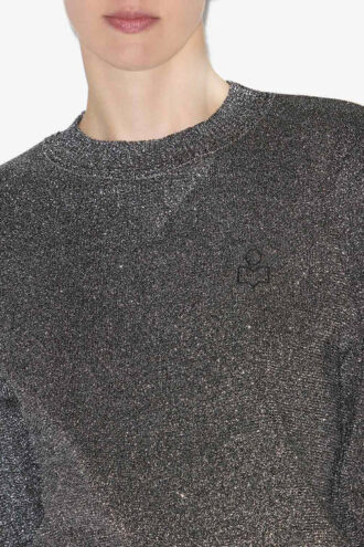 Kelaya Lurex strikkegenser med logo Kelaya Lurex strikkegenser med logo