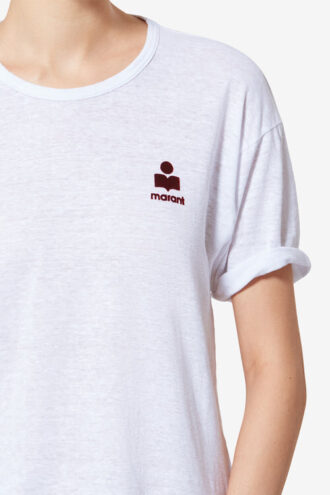 Koldia lin-T-skjorte med logo