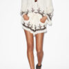 Kriss broderte shorts i gasbind Kriss broderte shorts i gasbind