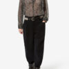 Leona-bluse i trykt musselin Leona-bluse i trykt musselin