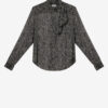 Leona-bluse i trykt musselin Leona-bluse i trykt musselin