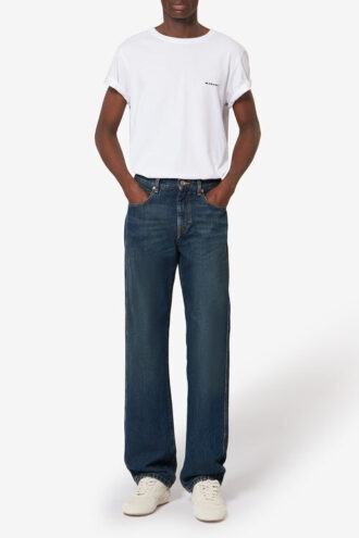 Lewys 5-lomme jeans i blekket denim