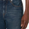 Lewys 5-lomme jeans i blekket denim