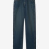Lewys 5-lomme jeans i blekket denim
