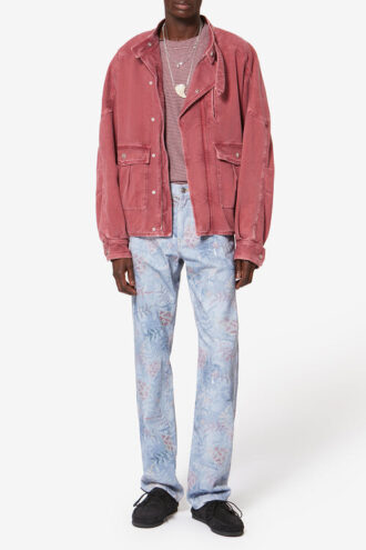 Lewys 5-lomme jeans i denim med trykk