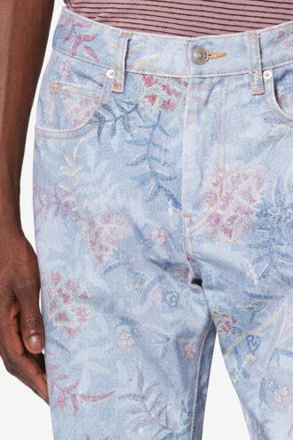 Lewys 5-lomme jeans i denim med trykk