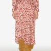 Lisanne mønstret jacquard midi-skjørt